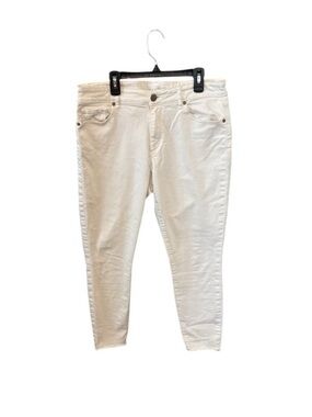LOFT White Curvy Skinny Jeans Size 29/8